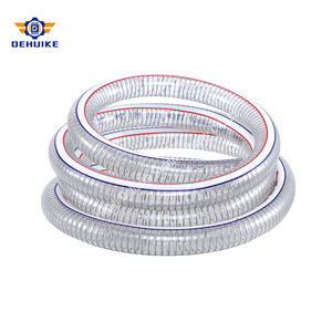 <span class=keywords><strong>Tuyau</strong></span> en PVC renforcé de fil d'acier Dehuike, haute résistance, <span class=keywords><strong>flexible</strong></span>, pour l'eau - Product Image 3