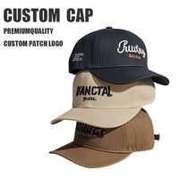 Gorra de Béisbol Deportiva RTS Moderna Minimalista Vintage con Bordado de 6 Paneles, Personalizable con Logotipo 3D