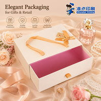 Boîte cadeau personnalisée en papier kraft gaufré, écologique et recyclable, OEM ODM, pour emballages de cosmétiques et de cadeaux haut de gamme