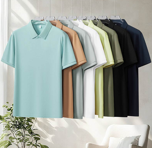 เสื้อโปโลแขนสั้นแบบลำลอง คอปกถักเรียบ สีพื้นตัดกัน น้ำหนัก 195 กรัม ผ้าต้านเชื้อแบคทีเรีย ให้ความรู้สึกเย็นสบาย  แบบยูนิเซ็กซ์ รับสกรีนโลโก้ - Product Image 3