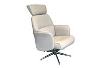 Chaise de bureau ergonomique pivotante de luxe moderne, chaise de direction inclinable, cuir véritable, chaise de loisirs, cadre en acier inoxydable