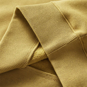 Personalización de los hombres de algodón poliéster 300g sudadera de lana de manga larga mezcla de algodón pulóver cuello redondo sudadera hombres - Product Image 6