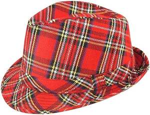 หมวกปาร์ตี้ หมวกทาร์ตัน หมวกทริลบี้ หมวกสก็อต หมวกสกอตแลนด์ หมวกเบิร์นส์ไนท์ หมวกเบย์ซิตี้โรลเลอร์ส หมวกคาวบอย - Product Image 5