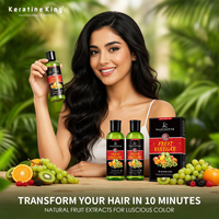 100ml*2 Fruitazijn Haarverf Gel Zwarte Olie Natuurlijke Botanische Haarverf Crème Ammoniavrij Grijsdekking Groothandel Leverancier