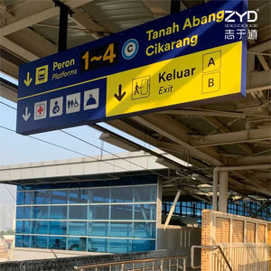 Indicateur de localisation de l'aire d'attente pour mère et bébé et de la zone de priorité pour passagers avec pictogrammes universels pour le métro - Product Image 6