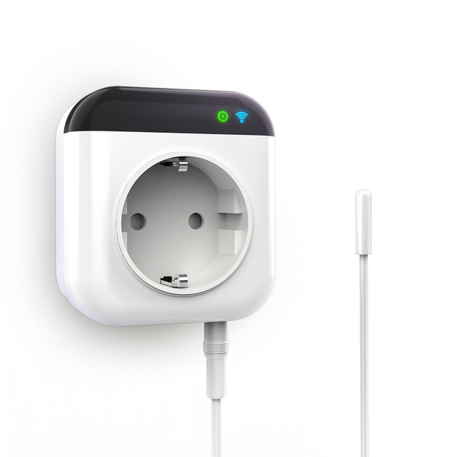 WiFi Smart Thermostat Socket APP Remote Control With Voice Control