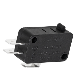 Mini micro-interrupteur SPDT, interrupteur de fin de course NC NO, boîtier métallique, terminaison à vis, 24V 1A IP22 pour équipement industriel - Product Image 1