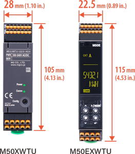 MG P18 M5/M50/M50E ซีรีส์ โมโนเตอร์วัดพลังงานแบบ Low-profile รุ่น P18 สำหรับการตรวจสอบพลังงานอย่างต่อเนื่อง - Product Image 3