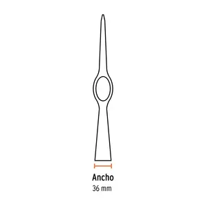 Zapapico 6 lb piccone Sin Mango Truper - Product Image 2