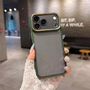 Coque de téléphone électro-plaquée pour iPhone 18, 17, 16, 15 Pro Max avec protection d'objectif d'appareil photo, coque premium pour iPhone 18 Pro - Product Image 6