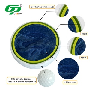 Nhà Máy Giá 2 3 4 5 mảnh Logo Golf Bóng tùy chỉnh Urethane surlyn giải đấu Golf Bóng - Product Image 3