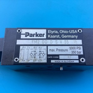 Vanne de commande directionnelle proportionnelle Parker D91FBB32HC2NG00, type aiguille, vanne hydraulique - Product Image 2