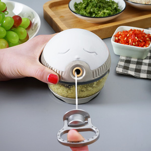 Picadora manual <span class=keywords><strong>de</strong></span> cocina <span class=keywords><strong>con</strong></span> <span class=keywords><strong>cuerda</strong></span>, procesador <span class=keywords><strong>de</strong></span> alimentos, rebanador, triturador, cortador <span class=keywords><strong>de</strong></span> ajo y <span class=keywords><strong>cebolla</strong></span> tipo caja para ensaladas - Product Image 2