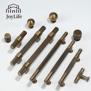 JoyLife Vintage French Textured Pulls New Chinese Style Furniture Hardware Wardrobe Shoe Cabinet Drawer <strong>Door</strong> Handles Home Decor - Product Image 1