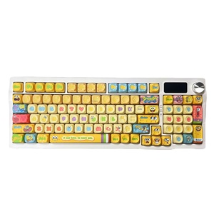 Nouveau Keycap Personnalisé Bob l'Éponge – Touches de Clavier Filaire pour Ordinateur, Design Cartoon Adorable et Très Esthétique, Thème Anime - Product Image 4