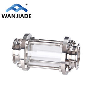 304/316ステンレス鋼ストレートサイトグラス、トライクランプサイトグラス - Product Image 1