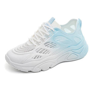 Zapatos Deportivos Casuales Blancos para Mujer, Estilo Verano 2024, con Malla Transpirable y Diseño Hueco, Artículo Popular de Verano - Product Image 5