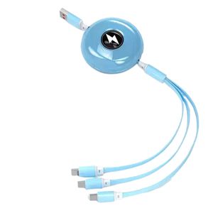 DB 3N1 Retractable Charging <b>Cable</b> Multifunction <b>Chargers</b> Product Category - Product Image 3