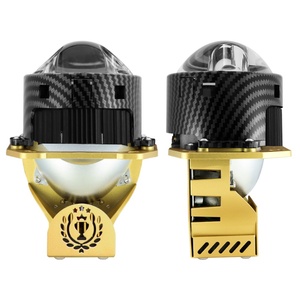Phare à lentille de projecteur laser double XT7-PRO-Y de 3 pouces, phare antibrouillard LED haute luminosité de 110 W, phares LED pour véhicule - Product Image 4