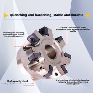 Высокоточная фрезерная головка SHN09-125-40-10T с высокой подачей для обрабатывающего центра - Product Image 6