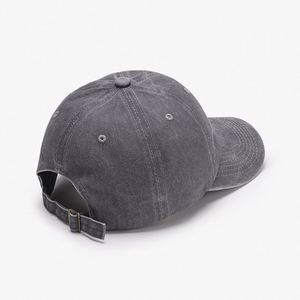 Casquette de baseball unisexe vintage en coton lavé, style décontracté, avec logo brodé personnalisé, pour homme et femme, vente en gros - Product Image 4
