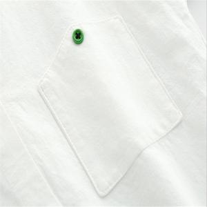 ร้านค้าออนไลน์จีน จำหน่ายเสื้อเชิ้ตเด็กผู้ชายสีขาวเรียบหรูหรา จากซัพพลายเออร์จีน - Product Image 4
