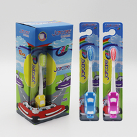 Brosse à dents pour enfants en forme de voiture avec ventouse et poils souples pour l'hygiène buccale – Vente en gros
