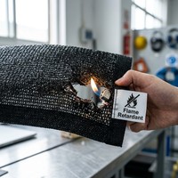 Filet de protection robuste contre le vent, anti-UV, rafraîchissant et anti-poussière pour les zones côtières, les fermes, les jardins, les champs, les réseaux agricoles et les couvertures de plantes