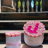En ligne uniquement Offre Spéciale de Thanksgiving Fleur naturelle rose fraîche préservée Thanksgiving Fleurs séchées et bouquet préservé