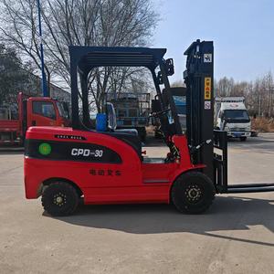 Chariot élévateur électrique 3 tonnes, chariot élévateur à batterie, hauteur de levage 6m pour entrepôt à rayonnages hauts - Product Image 2