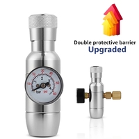 Kit de fût Cornelius 10L, récipient de boisson de baril de bière de brasserie en acier inoxydable avec robinet de bière, régulateur de Co2 et bouteille de soda de 0,6 L