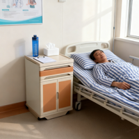 Meubles d'hôpital Table de chevet moderne pour armoires médicales avec roulettes