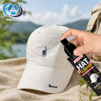 Programme de vente en gros DAAN : Nettoyant pour casquettes en format spray portable 100 ml, pour les taches de sueur sur la doublure et le bandeau des casquettes