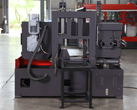 Machine à scier à ruban automatique haute vitesse pour acier et aluminium, durable, avec système de tension mécanique pour la découpe