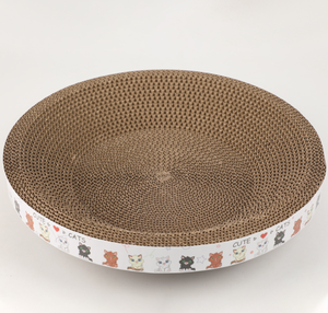 Chất lượng cao Giấy gợn sóng mèo <span class=keywords><strong>scratcher</strong></span> phong cách cổ điển mèo cây Đồ chơi bán hàng nóng không phai mèo bài đóng gói trong thùng carton - Product Image 6