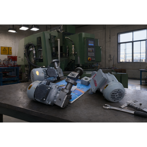 Unidad de Motor Eléctrico con Bomba de Engranajes ZCB de Hierro Fundido Económica para Lubricación de Máquinas Herramienta - Product Image 2
