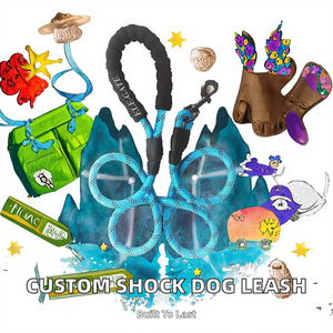 Wholesale High Quality Classic Colorful Durable Shock Absorbing Nylon <strong>Dog</strong> <strong>Leash</strong> with Customized Pattern and Color - Product Image 2