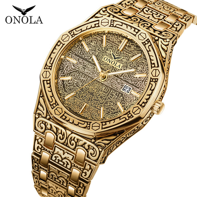 ONOLA 3812 Classic Quartz Wrist Watch Designer Brand Man Fashion Waterproof Business Dress Watches for Men