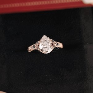 Elegant 925 Sterling <b>Silver</b> <b>Adjustable</b> Diamond <b>Ring</b> Classic Statement Jewelry with Brilliant Stone Setting for Every Occasion - Product Image 6