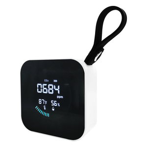 Analizador de gas electrónico portátil tres en uno, probador de calidad del aire, medidor de temperatura y humedad, material ABS - Product Image 3