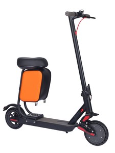 Patinete Eléctrico Plegable XFY de 2 <span class=keywords><strong>Ruedas</strong></span> y 350w para Adultos con Asiento Extraíble y Caja de Almacenamiento de 8.5 Pulgadas - Product Image 1