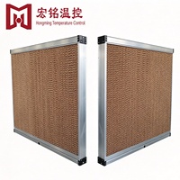 Refroidisseur d'air évaporatif à circulation d'eau Hongming HM-F avec garantie de 5 ans pour système de refroidissement de poulailler