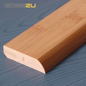 Reezu-rodapié de bambú sólido, zócalo de madera amboo - Product Image 1