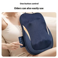 Masseur dorsal électrique Shiatsu 2026 pour soulager la douleur, coussin de chaise massant le cou et le dos, masseur dorsal portable à domicile avec chaleur