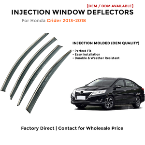 Deflectores de Ventana Laterales para Toyota LC200 2008-2019 Protector de Lluvia Accesorios de Coche - Product Image 2