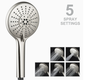Customizable shower head <b>Bathroom</b> faucet <b>accessories</b> Summer shower essential Household pressurized shower head - Product Image 3