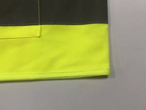 เสื้อกั๊กนิรภัยสะท้อนแสงสำหรับงานก่อสร้าง ผ้าโพลีเอสเตอร์ แบบกำหนดเอง มองเห็นได้ชัดเจน พร้อมกระเป๋า - Product Image 5