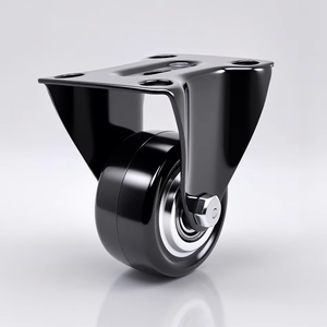 Hochleistungs-1, 5-Zoll-Polypropylen-Starrrollen, nicht rotierende Industrie qualität mit Kugellager und 30kg Tragfähigkeit - Product Image 1