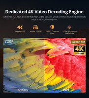 Proyector JLF L006 de 650 Lúmenes, 1080P, Smart TV Android, WIFI, Inalámbrico, LED LCD, Mini Proyector 4K