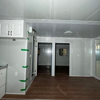Casa Modular de Acero Ligero, Estándares Australianos, Habitación Plegable de Doble Ala con Terraza, Apartamento Expandible Prefabricado en Contenedor